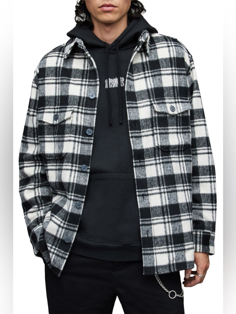 AllSaints Asbury Button-Up Shirt
AllSaints